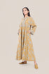 Long floral cotton jellabiya dress